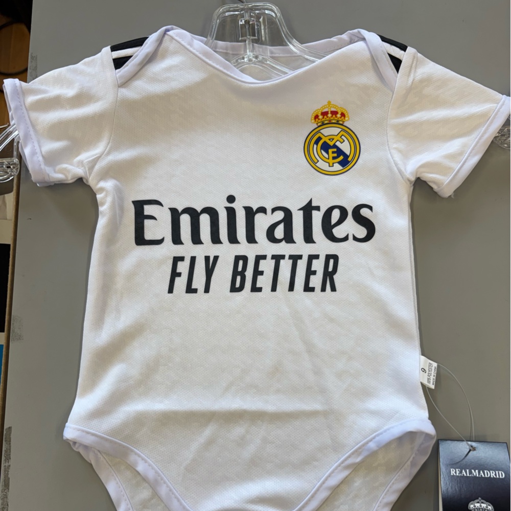 Real Madrid Toddler 6-9 Months Body Suit